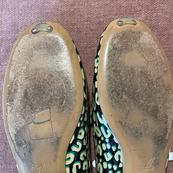 Louis Vuitton Stephen Sprouse ballet flats. MA1100 Size 40/10 VGUC - Picture 8 of 12